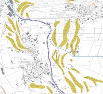 Würmeiszeitliche Wallmoränen in unserer Region